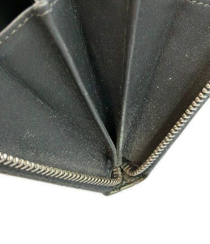 シャネル ラウンドファスナー長財布 シルバー金具 レディース CHANEL