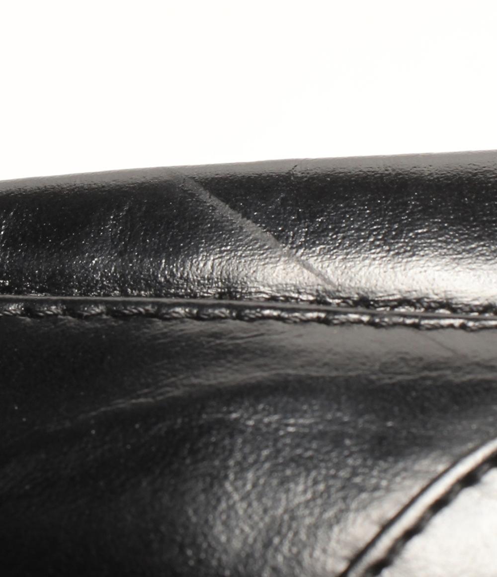 Salvatore Ferragamo レザースリッポン ローファー スクエアトゥ メンズ SIZE 42 (26cm) サルヴァトーレフェラガモ