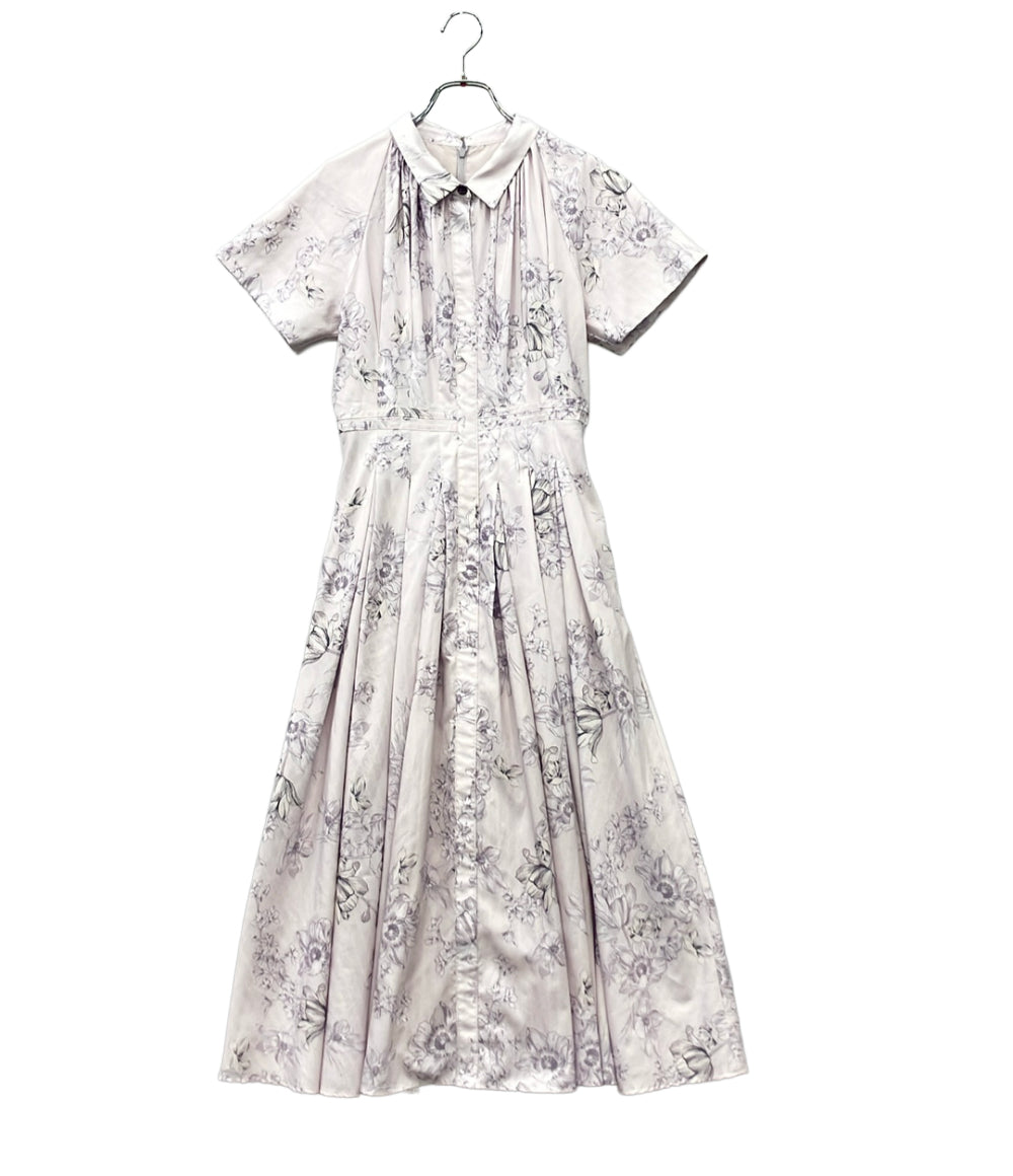 美品 Her lip to 半袖ワンピース Eliza Croquis Floral Dress 1261305098 レディース SIZE S ハーリップトゥ