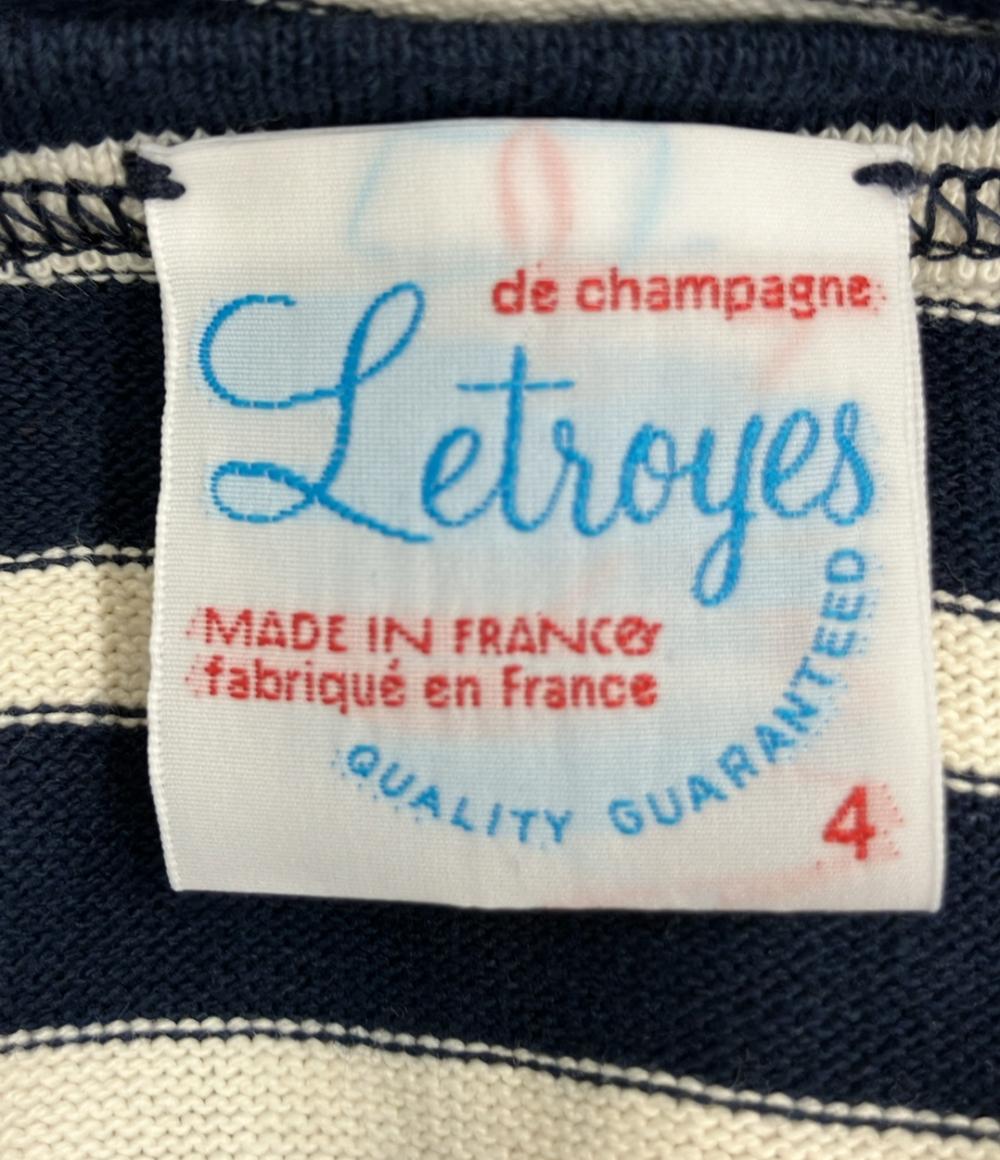 ルトロワ 長袖Tシャツ ボーダー レディース SIZE 4 (L) Letroyes