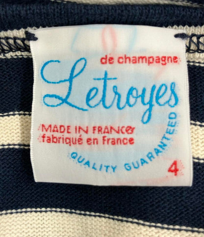 ルトロワ 長袖Tシャツ ボーダー レディース SIZE 4 (L) Letroyes