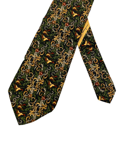 Salvatore Ferragamo ネクタイ シルク100% メンズ サルヴァトーレフェラガモ