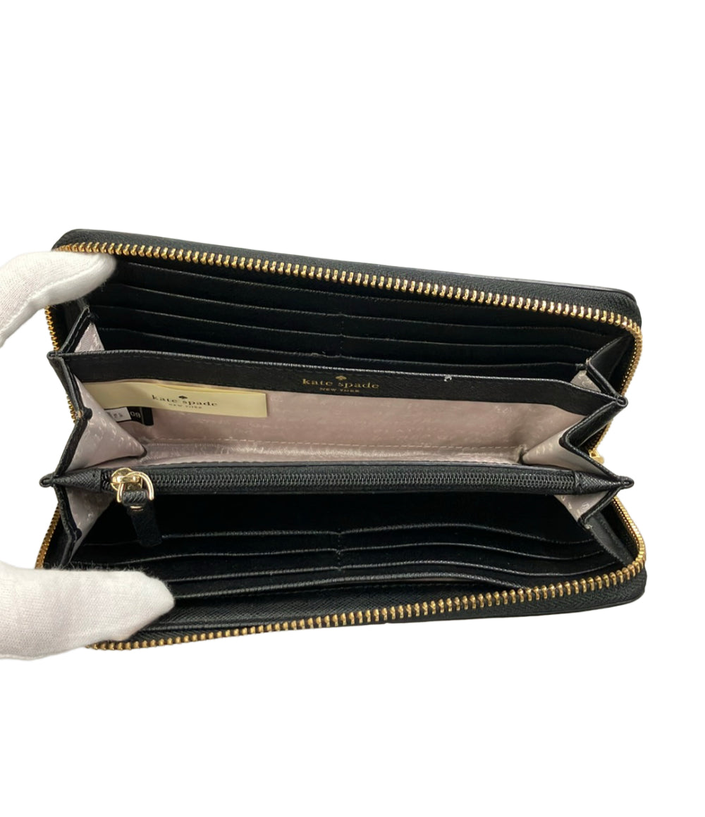 Kate Spade ラウンドファスナー長財布 レザー レディース ケイトスペード