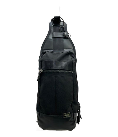 PORTER ボディバッグ ワンショルダーバッグ スリングショルダーバッグ 斜め掛けHEAT メンズ ポーター