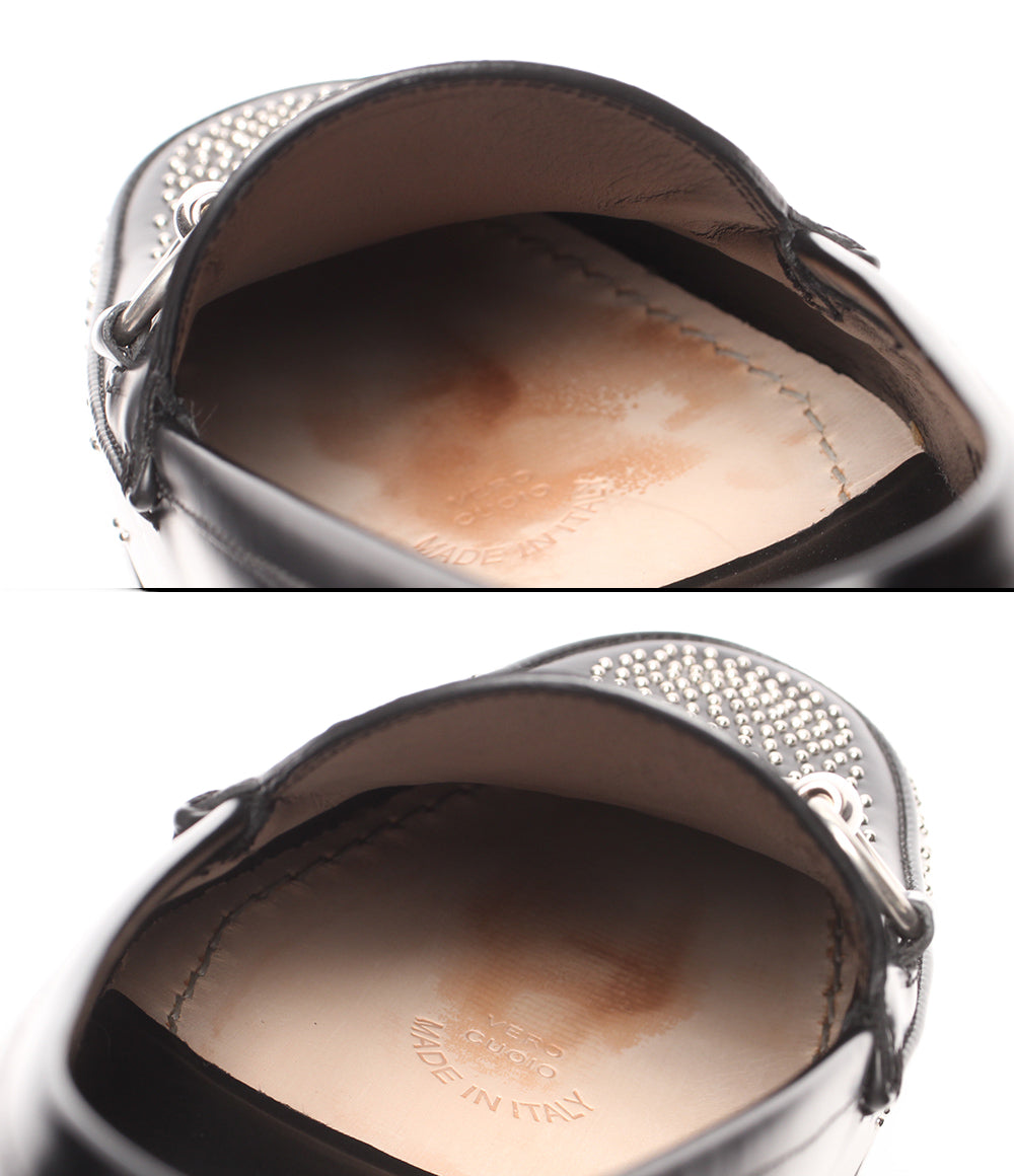 GUCCI ローファー スタッズ ホースビット 851395 メンズ SIZE 7 グッチ
