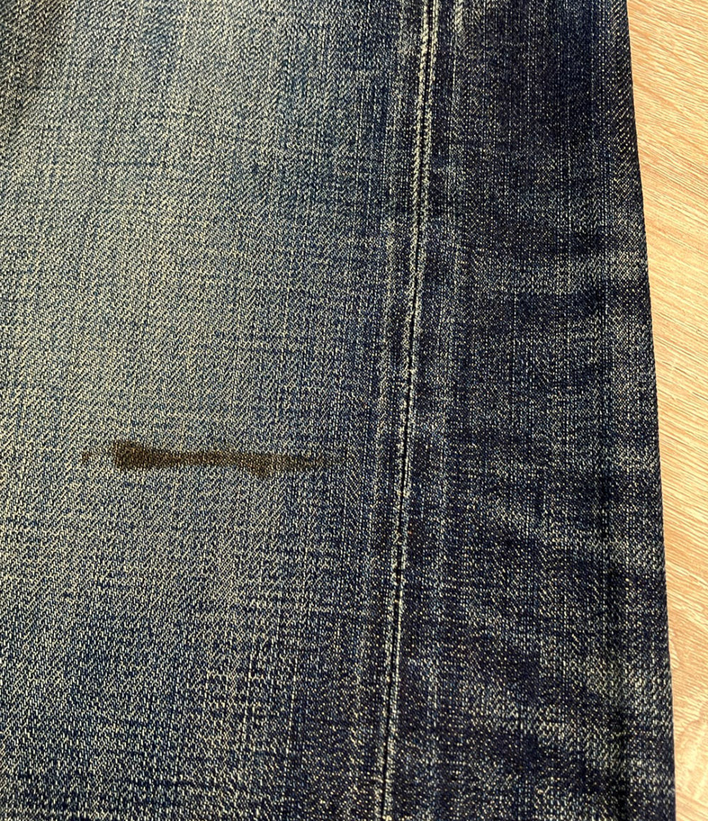 Levi's デニムパンツ LVC 大戦モデル ダメージ  ペンキ（アーキュエイトステッチ）加工 リペア跡 S501XX 44501 メンズ SIZE W32 (M) リーバイス