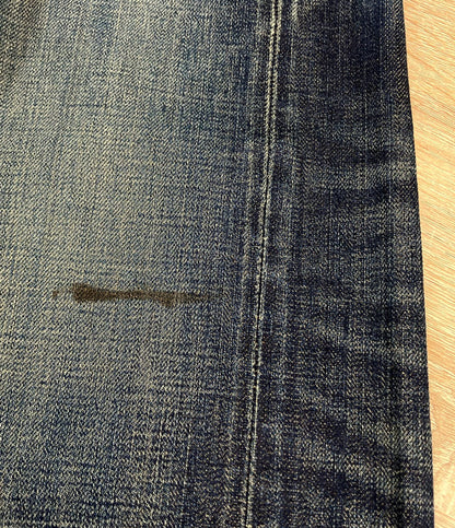 Levi's デニムパンツ LVC 大戦モデル ダメージ  ペンキ（アーキュエイトステッチ）加工 リペア跡 S501XX 44501 メンズ SIZE W32 (M) リーバイス