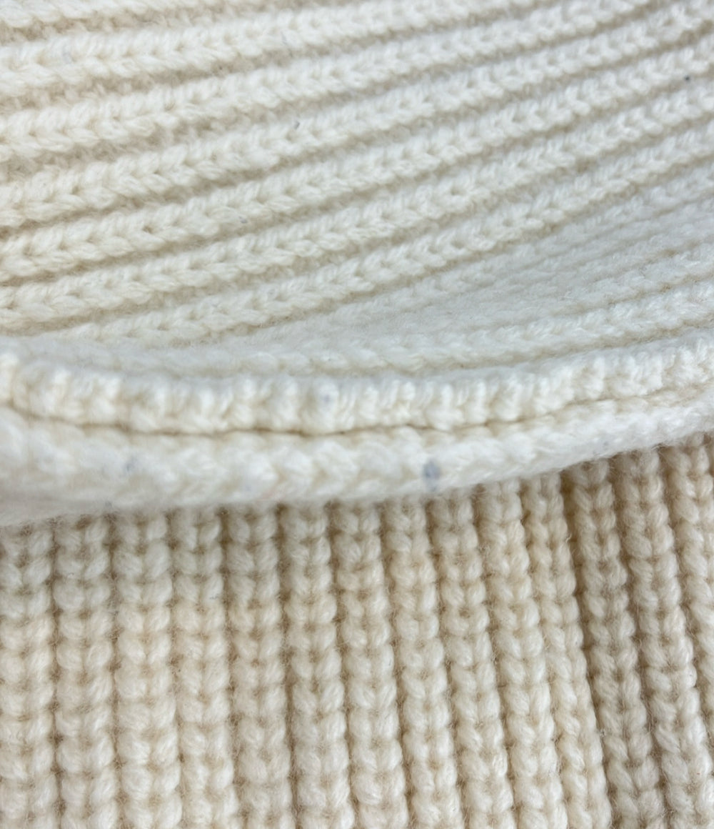 IHNN 長袖 カラーステッチ ローゲージ タートルニット レディース SIZE F (M) イン