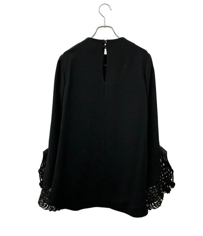 Mame Kurogouchi 長袖ブラウス  Embroidered Cuffs Top MM22PS-SH726 レディース SIZE 1 (S) マメ クロゴウチ