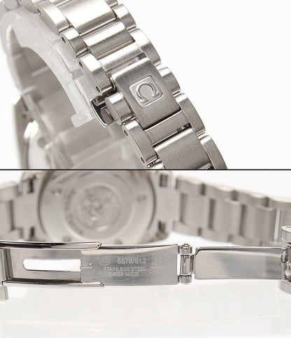 OMEGA 腕時計 シーマスター アクアテラ クオーツ ブラック 2577.50 レディース オメガ