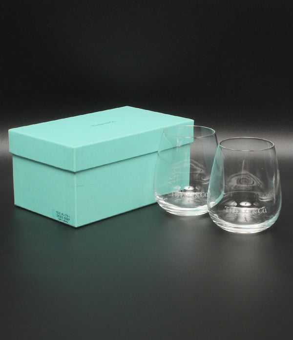 Tiffany & Co. グラス タンブラー 2点セット ペア TCO ティファニー