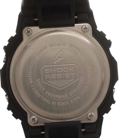 美品 CASIO 腕時計 ソリッドカラーズ G-SHOCK クオーツ DW-5600UBB レディース メンズ カシオ