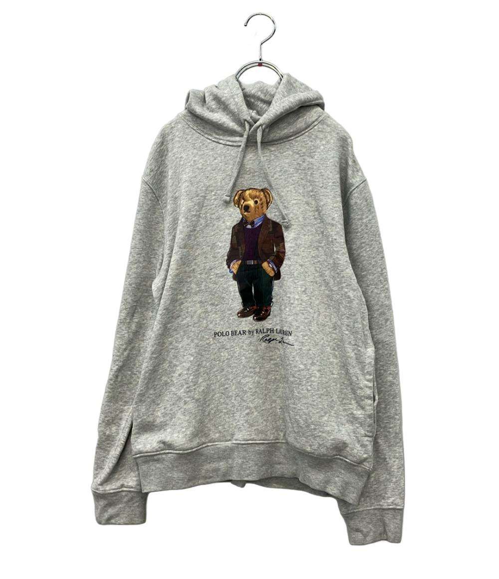 POLO RALPH LAUREN パーカー スウェット フーディ 裏起毛 ポロベア レディース SIZE XS ポロ・ラルフローレン