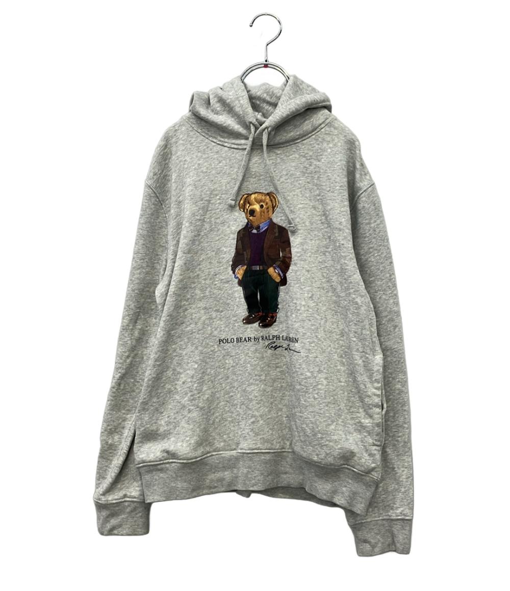 POLO RALPH LAUREN パーカー スウェット フーディ 裏起毛 ポロベア レディース SIZE XS ポロ・ラルフローレン