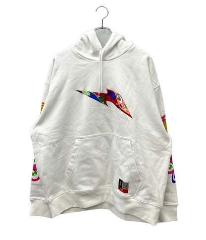 美品 NIKE パーカー スウェット  RTFKT×村上隆 DNA Hoodie V2 WH L タグ付き SIZE L ナイキ