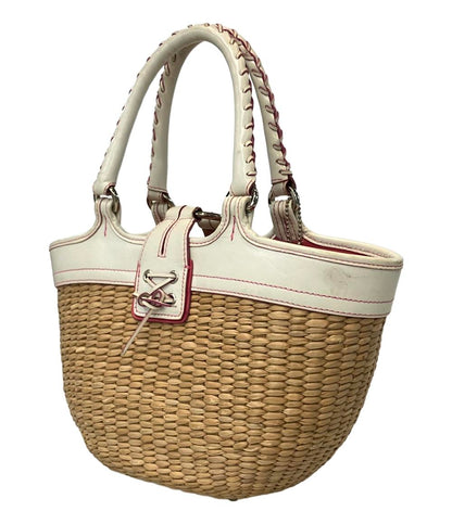 コーチ ハンドバッグ カゴバッグ ストローバッグ バタフライ 6270 レディース COACH