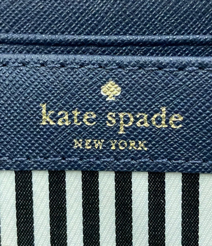 Kate Spade ラウンドファスナー長財布 レザー PWRU5073B レディース ケイトスペード