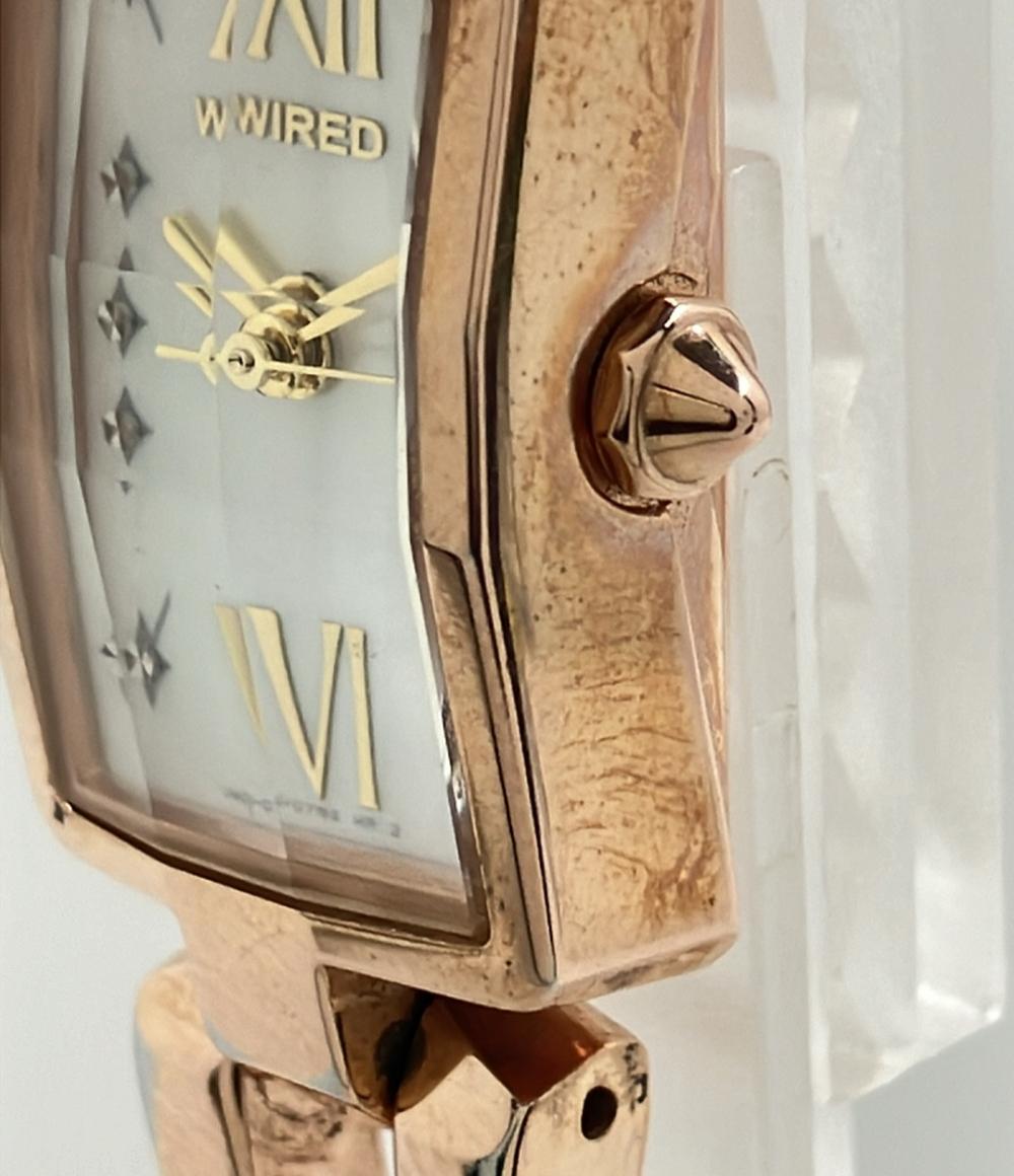 セイコー 腕時計 WIRED ワイアード クオーツ シェル 1N01-0MT0 レディース SEIKO