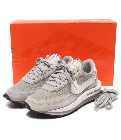 NIKE ローカットスニーカー 厚底 fragment design × sacai LD Waffle Light Smoke Grey DH2684 001 レディース メンズ SIZE 23.0 ナイキ