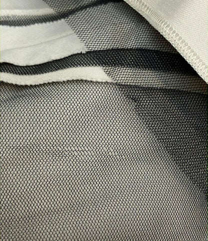 LANVIN en Bleu フレアスカート 裾レース レディース SIZE 38 (S) ランバンオンブルー