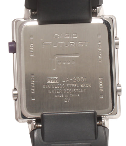 CASIO 腕時計 FUTURIST フューチャリスト クオーツ LA-2001 レディース メンズ カシオ