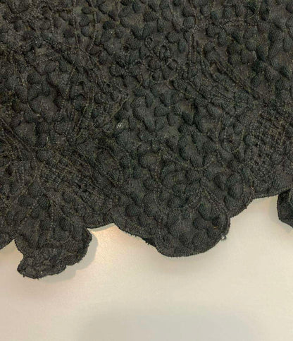 CECILIE BAHNSEN ショートパンツ ジャカード 花模様 フェミニン 1577-343-9068 レディース SIZE 8 (M) セシリー バンセン