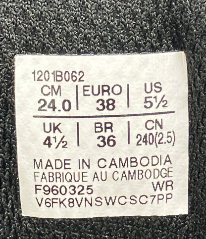 美品 asics ミドルカットスニーカー ジャパン プロ MT 1201B062 レディース SIZE 24.0 アシックス