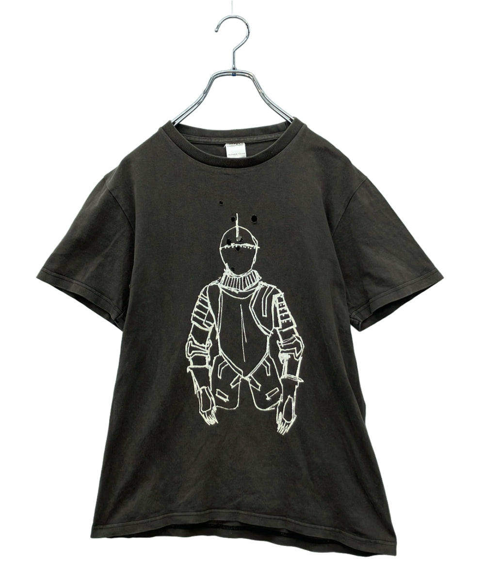 n(n) BY NUMBER (N)INE 半袖Tシャツ TIME期 ジオバーニ・エステベス 騎士 メンズ SIZE 2 (M) エヌエヌバイナンバーナイン