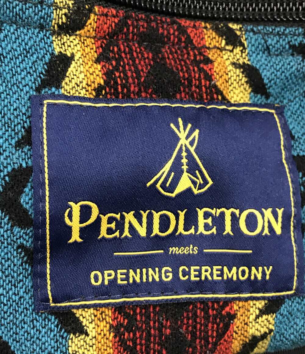 2way ネイティブ柄ショルダーバッグ 斜め掛け      ユニセックス   PENDLETON meets OPENING CEREMONY