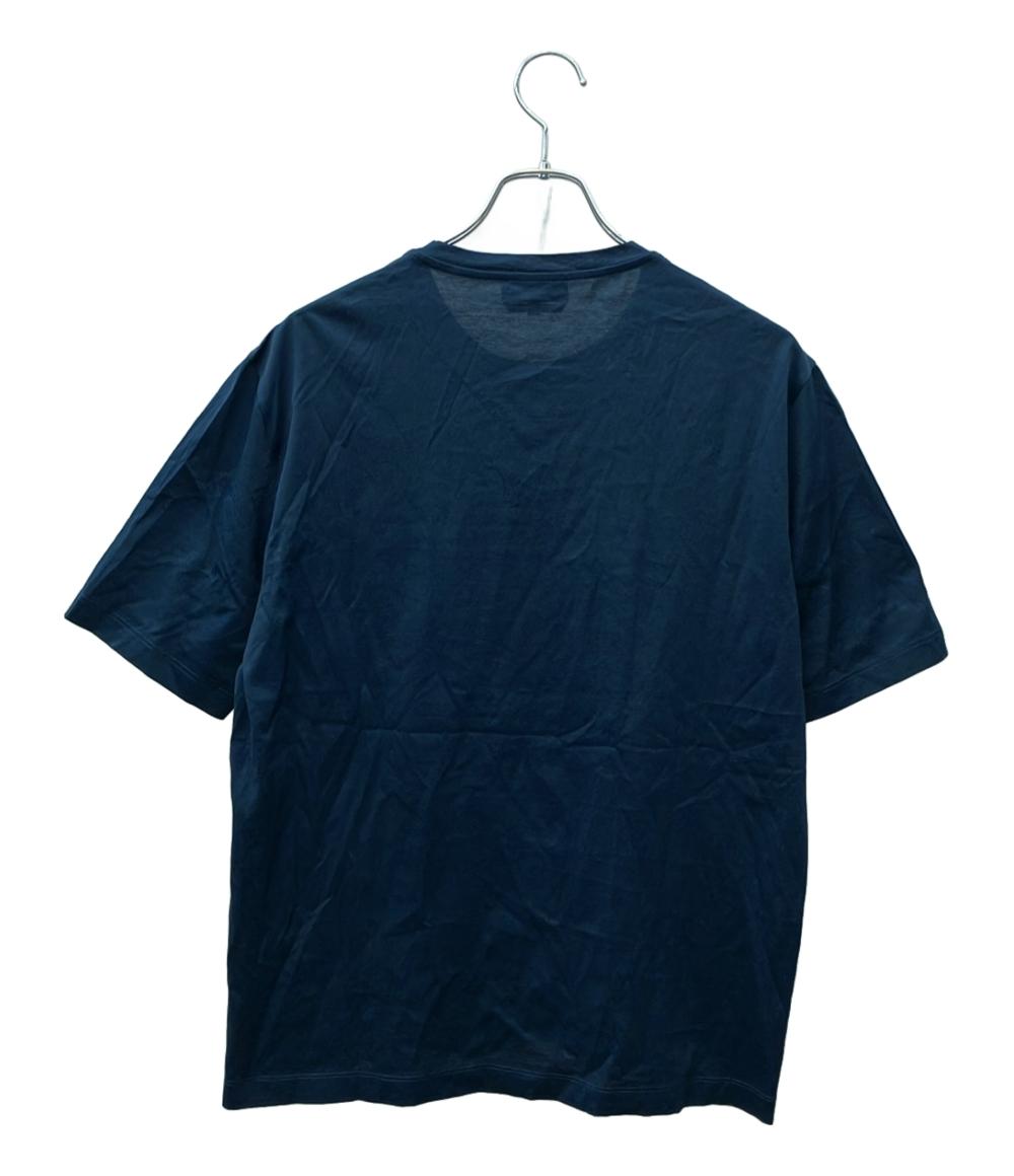 美品 エルメス 半袖Tシャツ プリント メンズ SIZE XL HERMES