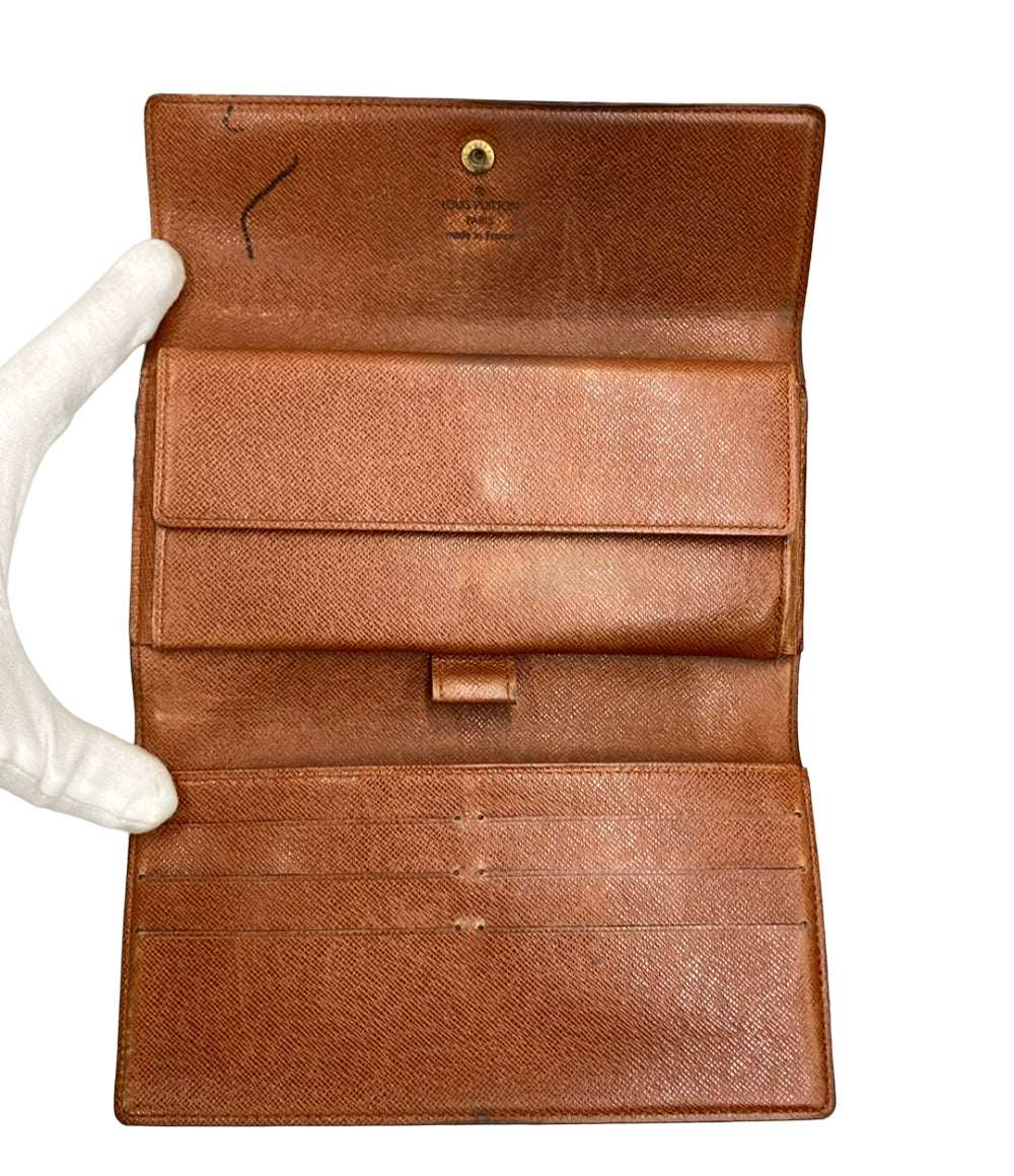 LOUIS VUITTON 三つ折り財布 ポルトトレゾール インターナショナル モノグラム M61215 レディース ルイ・ヴィトン