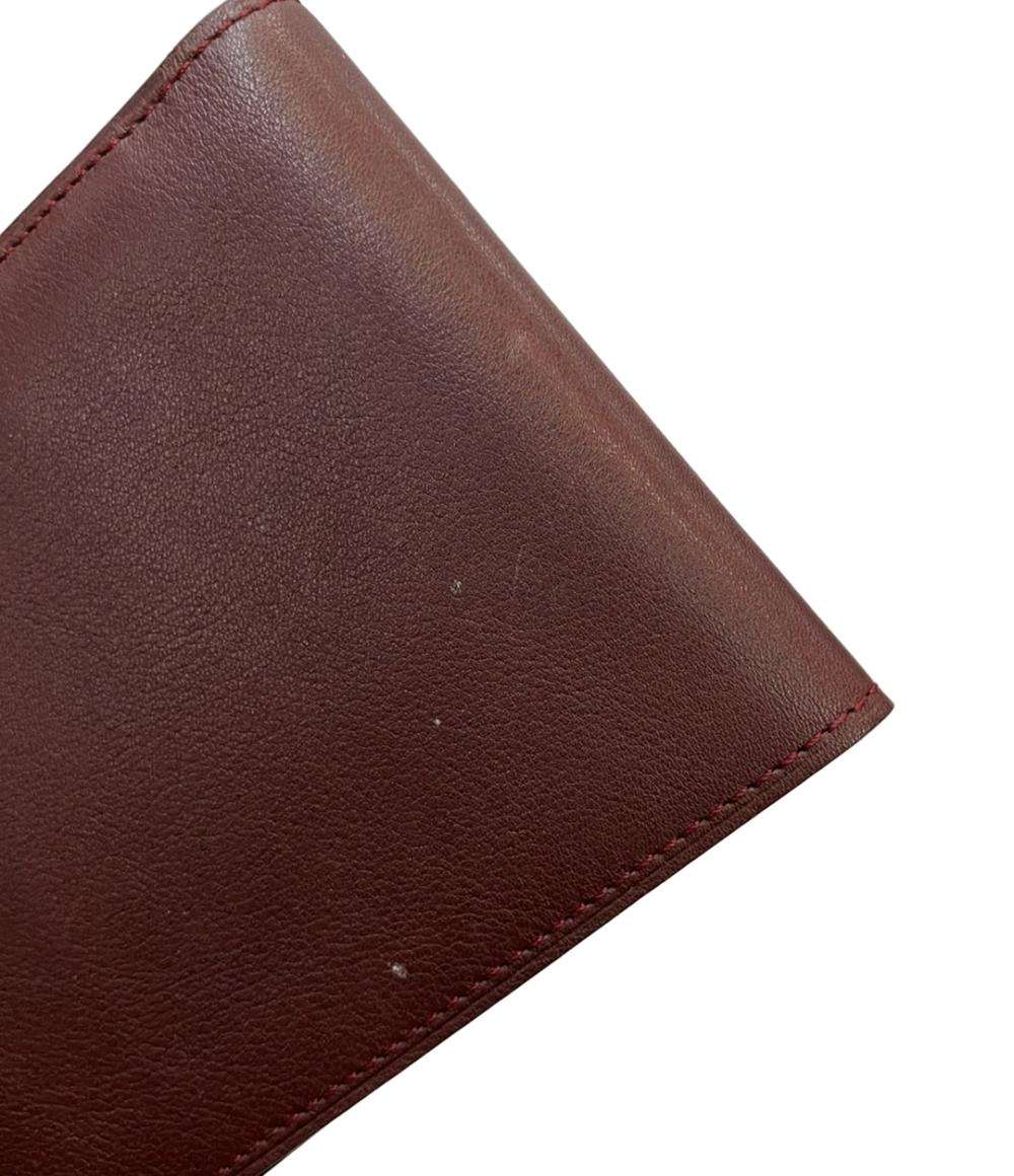 カルティエ 二つ折り財布 マストライン レディース Cartier