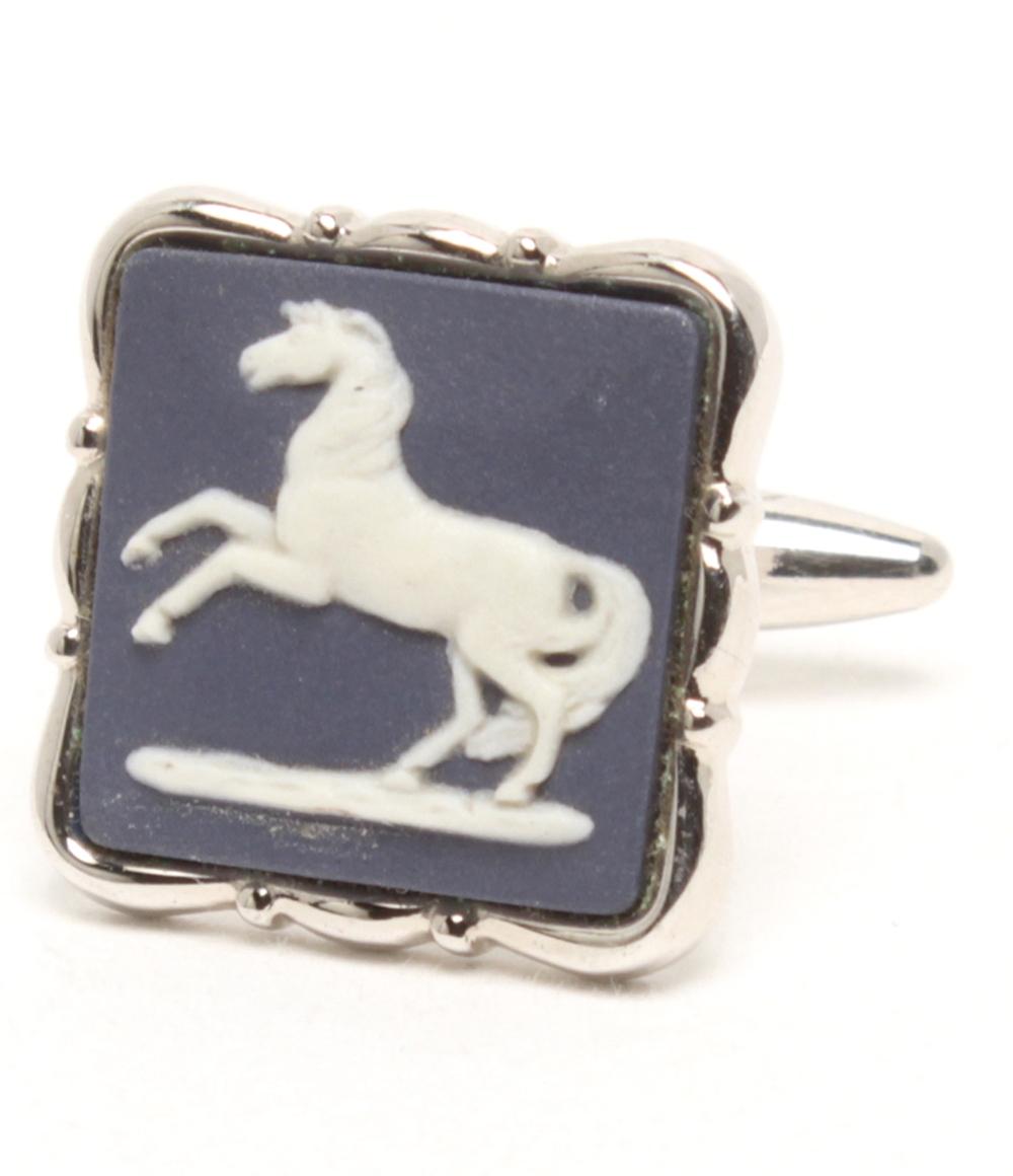 WEDGWOOD カフス アシンメトリー 馬 ウマ ホース メンズ ウエッジ