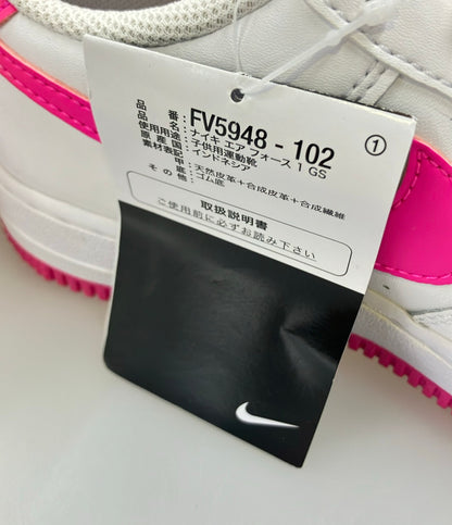 NIKE ローカットスニーカー AIR FORCE 1 GS FV5948-102 キッズ SIZE 23.0 ナイキ