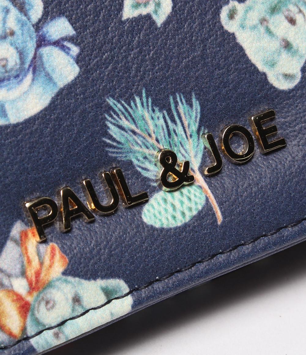 美品 PAUL & JOE ACCESSOIRES パスケース カードケース ベアプリント レディース ポール＆ジョー アクセソワ