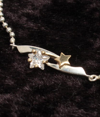 STAR JEWELRY ブレスレット K18 SV925 星モチーフ スターモチーフ レディース スタージュエリー