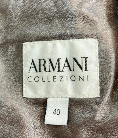 アルマーニコレッツォーニ ムートンコート レディース SIZE 40 (M) ARMANI COLLEZIONI