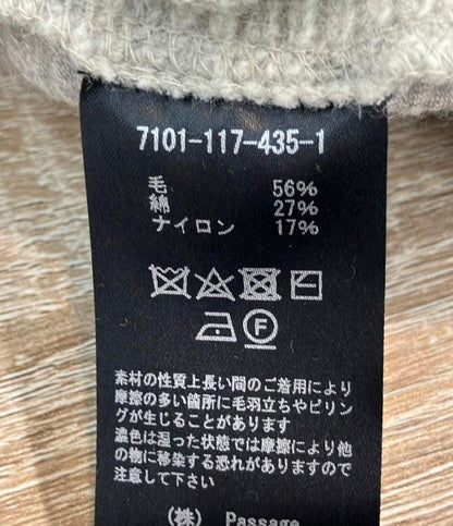 COGTHEBIGSMOKE 半袖ニット グレー 7101-117-435-1 レディース コグザビッグスモーク