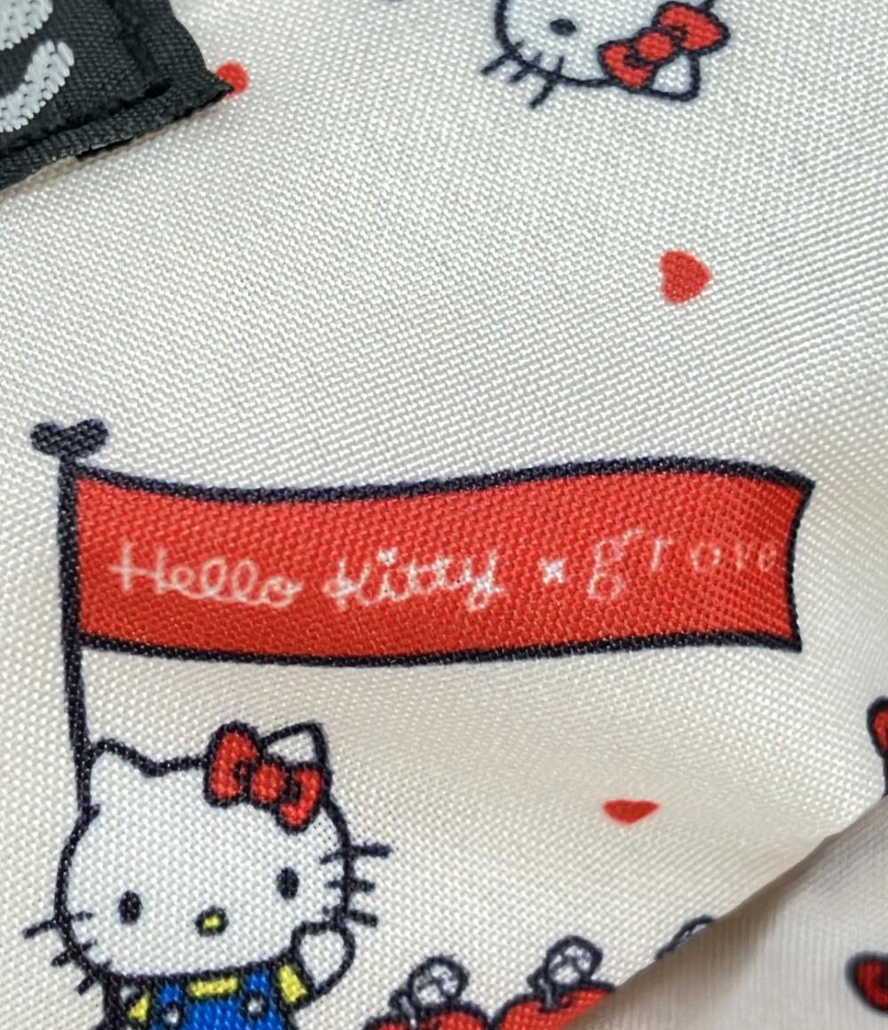 Lee grove トートバッグ ショルダーバッグ スクエアキャンバストートバッグ 2WAY 斜め掛け ハローキティ コットン レディース リー グローブ