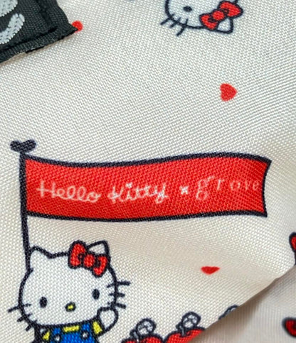 Lee grove トートバッグ ショルダーバッグ スクエアキャンバストートバッグ 2WAY 斜め掛け ハローキティ コットン レディース リー グローブ