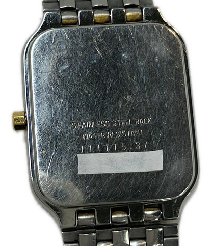 TECHNOS 腕時計 クオーツ ホワイト 11111.37 メンズ テクノス