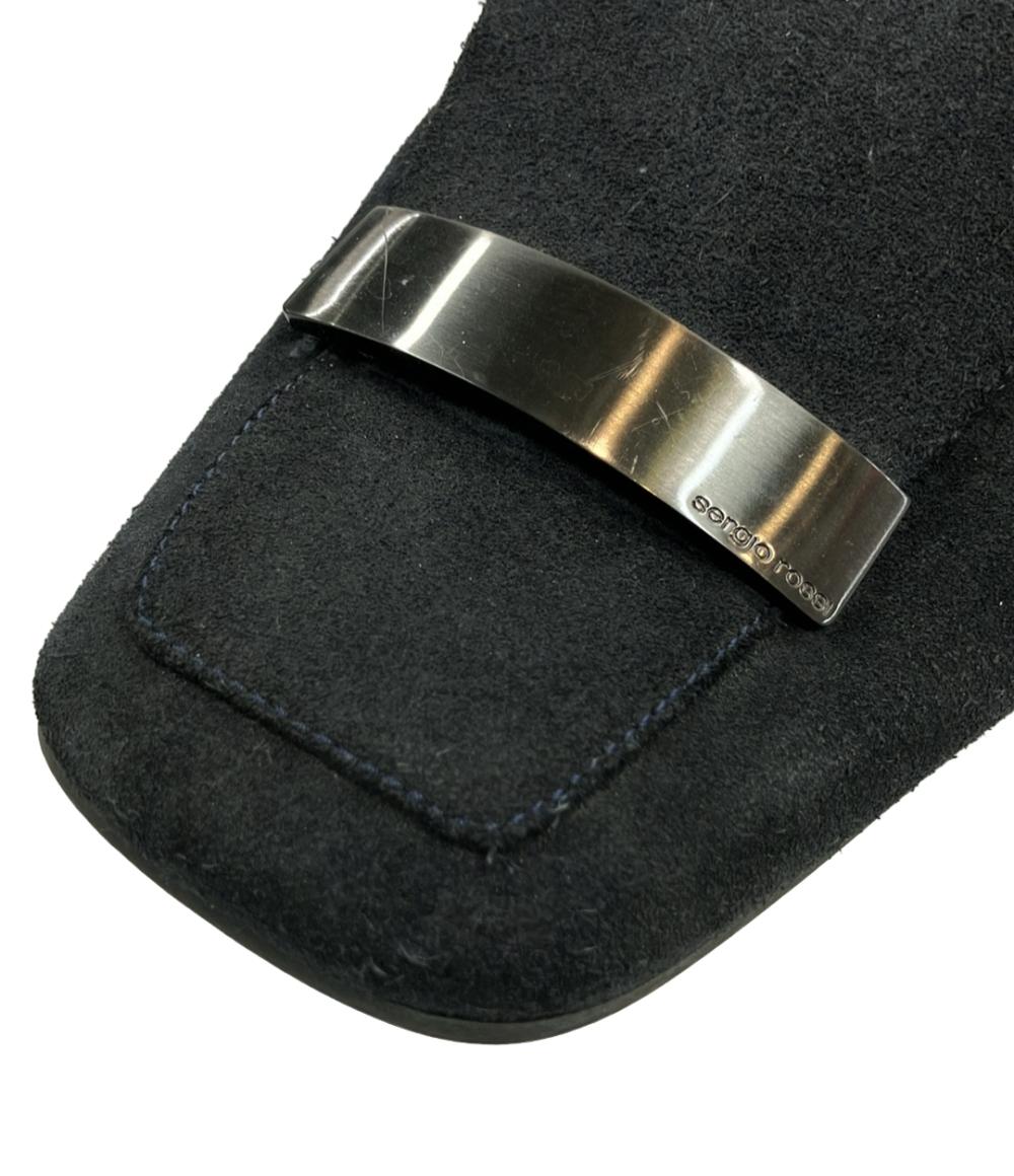 Sergio Rossi フラットシューズ スエード メンズ SIZE 8 1/2 (M) セルジオロッシ