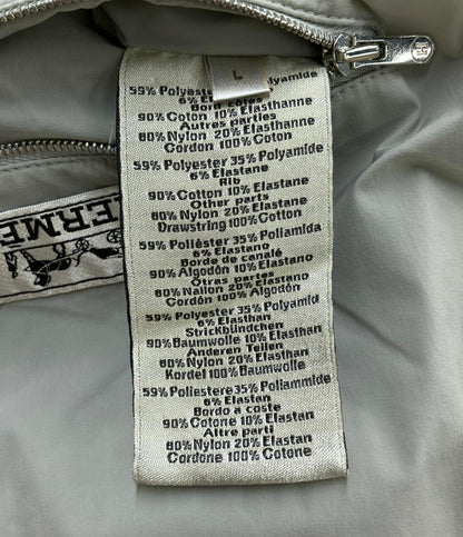 美品 HERMES ワッフルパーカー ジップアップ マルチカラー レディース SIZE L エルメス
