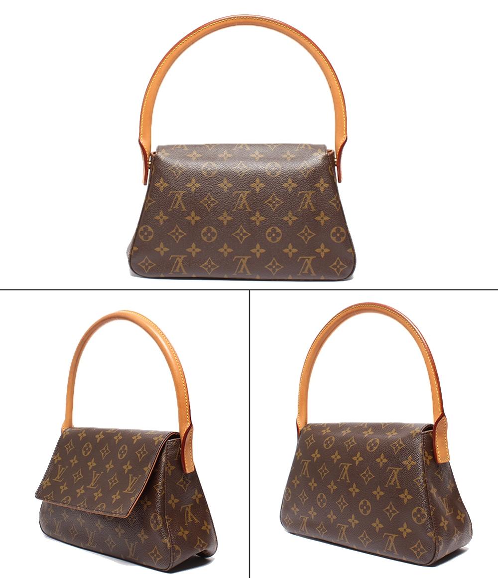 ルイヴィトン ハンドバッグ ワンショルダーバッグ 肩掛け ミニ ルーピング モノグラム M51147 レディース