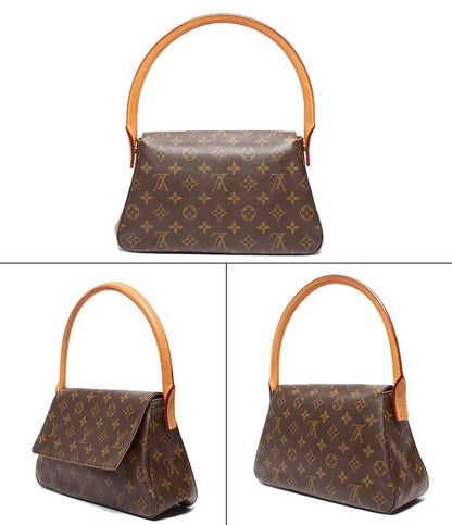 ルイヴィトン ハンドバッグ ワンショルダーバッグ 肩掛け ミニ ルーピング モノグラム M51147 レディース