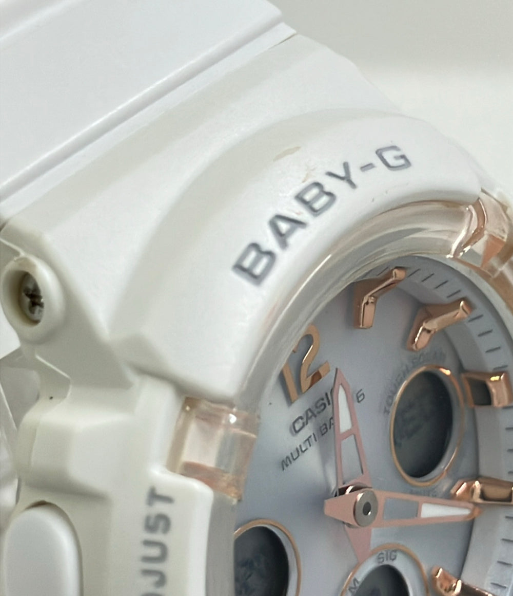CASIO 腕時計 Baby-G ソーラー ホワイト BGA-2800 レディース カシオ