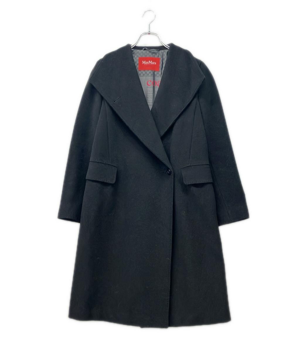 待望の再販開始 MaxMara ブラック ロングコート38 【公式通販】