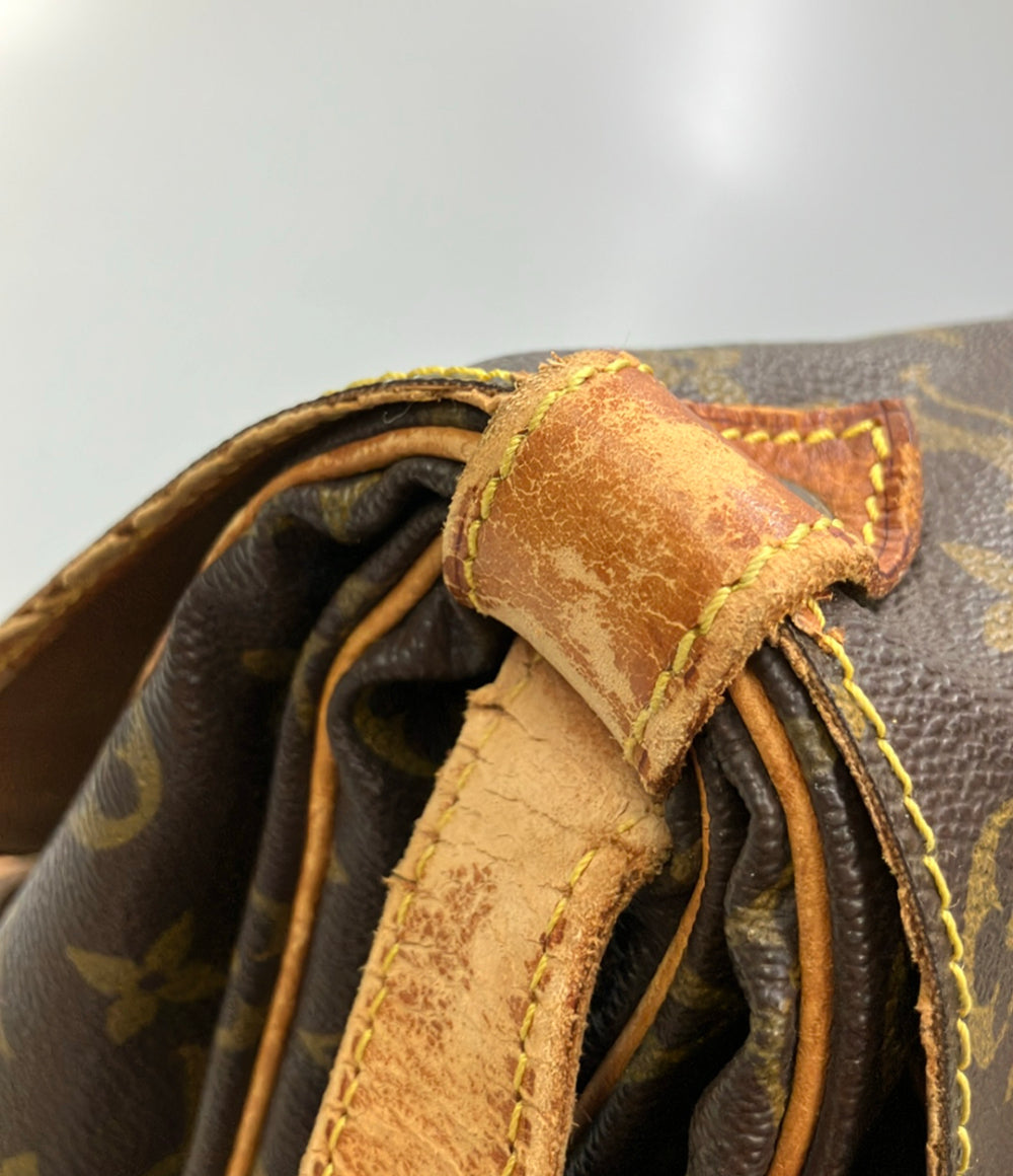 LOUIS VUITTON ショルダーバッグ 斜め掛け ソミュール35 モノグラム M42254 レディース ルイ・ヴィトン