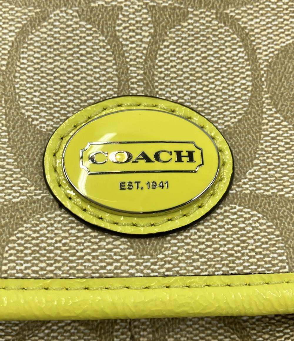 美品 コーチ ショルダーバッグ 斜め掛け シグネチャー F48759 レディース COACH