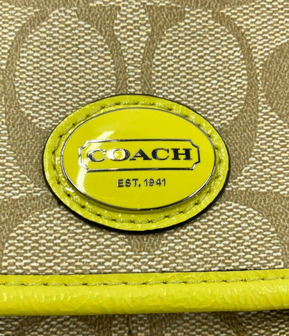 美品 コーチ ショルダーバッグ 斜め掛け シグネチャー F48759 レディース COACH